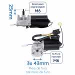 Cemak CM6018 - Motor de limpador de pára-brisa dianteiro 12V Bosch