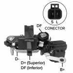 Ikro IK5248 - Regulador de voltagem do alternador 14V Hitachi Ford