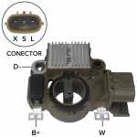 Ikro IK5371 - Regulador de voltagem do alternador 14.5V Mitsubishi