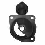 Mancal dianteiro (motriz) do motor de partida Bosch JF Fiat-Allis escavadeira FH200 motoniveladora FG140 pá carregadeira FR10 FR12 trator de esteiras AD7 FA120 FD9 - vista frontal