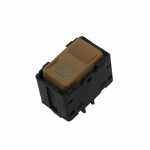 Botão/interruptor de vidro elétrico simples bege 5 terminais sem mola porta dianteira lado direito Volkswagen Santana Quantum