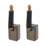Jogo de escovas 12V 6 x 10 x 13.5 mm para motor de partida Mitsuba Honda CBX CG NX TRX 125 150 200