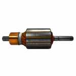 Induzido reman. gerador 12V Wapsa Massey Ferguson (c/ rosca p/ horímetro mecânico)