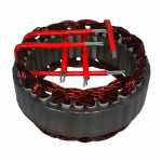 Estator reman. 12V 80A Valeo A13VI BMW Citroën Fiat Peugeot Renault