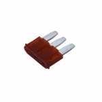 Fusível micro lâmina 3 pinos/terminais 7.5A universal linha Ford