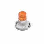 Lâmpada T4.2 LED roxa 12V painel indicador instrumento Honda Civic New Civic