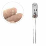 Lâmpada halógena T4.2 4mm 24V 1W painel indicador instrumento