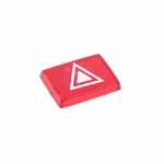 Lente indicadora pisca alerta/emergência painel moderno Mercedes-Benz MB caminhão AGL (cara preta) 1113 1114 1213 1313 1314 1318 1517 1519 1520 1524 1924 1929 2013 2014 2219 ônibus O364 O371 Scania série 1 S1 111