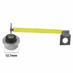 Diodo retificador negativo 35A alternador Bosch / Wapsa diâmetro 12.7mm press-fit com cordoalha com terminal