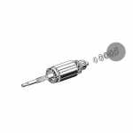 G-Busch GB-31316 - Arruela lisa de aço 16 x 30 x 1 mm para trava