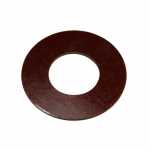 Arruela lisa de fenolite 19 x 35 x 1.2 mm para encosto do coletor do induzido no mancal traseiro do motor de partida Bosch ED Chevrolet GM Opala Ford Corcel Volkswagen Fusca Kombi Willys Overland