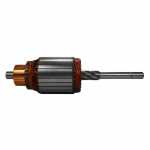 Induzido reman. (c/ coletor 27 lâminas) 12V Wapsa Ford trator 8BR Massey Ferguson