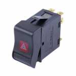 Botão/interruptor de alerta/emergência 12V Volkswagen VW caminhão Delivery Titan Worker 9150 13160 13170 13180 15170 15180 15190 17230 17250 23250 2001 até 2017