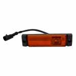Lanterna delimitadora lateral âmbar LED 24V com chicote lado direito/esquerdo DAF XF