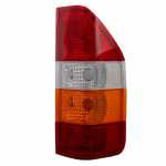 Lanterna traseira tricolor (âmbar / cristal / vermelha) lado direito Mercedes-Benz Sprinter 1995-2012