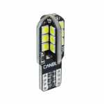 Lâmpada pingo / pingão (W2.1x9.5d) LED branca CANBUS 12V (substitui lâmpada W5W)