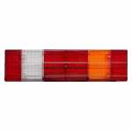 Lente para lanterna traseira tricolor lado esquerdo Mercedes-Benz Axor