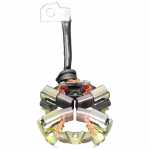 Jogo de escovas 12V 6 x 18 x 14.5 mm para motor de partida Bosch DB/DW (c/ saída lado esquerdo e giro anti-horário)