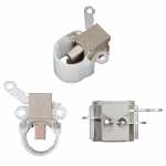 Porta-escovas 12V 7 x 5 x 15 mm para alternador Denso Hyundai Azera Entourage ix55 Santa Fé Sonata Veracruz KIA Sorento - kit